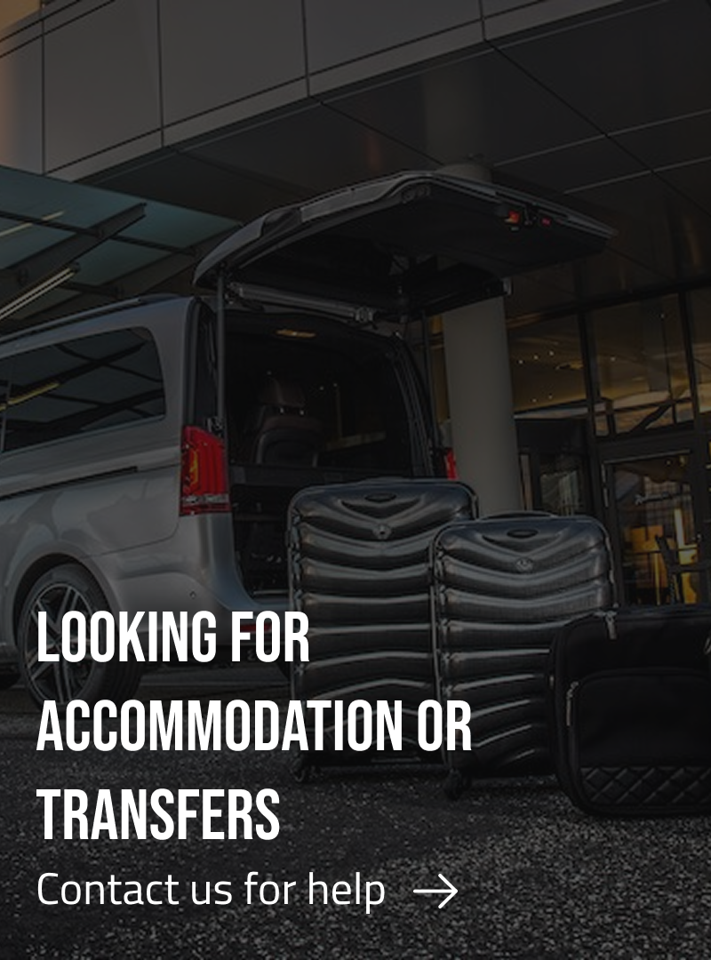 Accommodation and bike transfer services – contact us for assistance