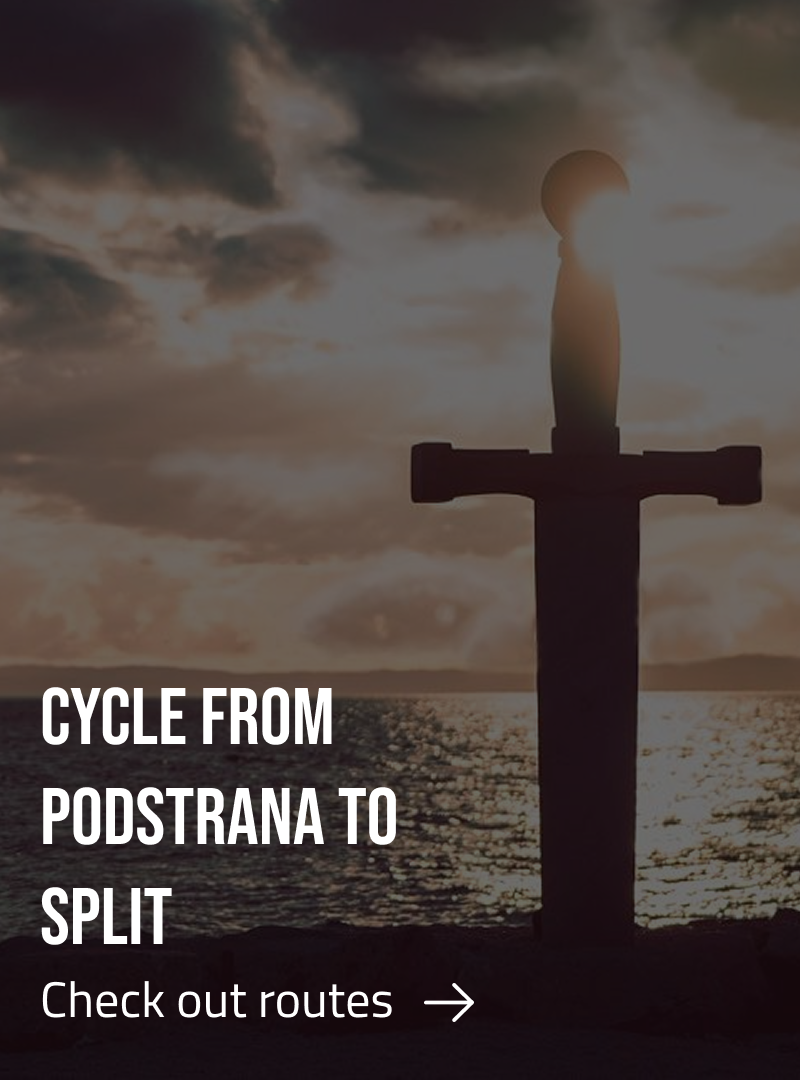 Ride from Podstrana to Split by bike – check suggested cycling routes