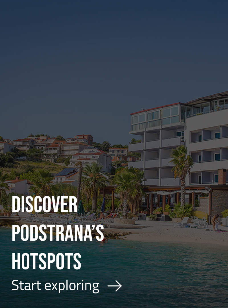 Guide to Podstrana’s best locations for visiting