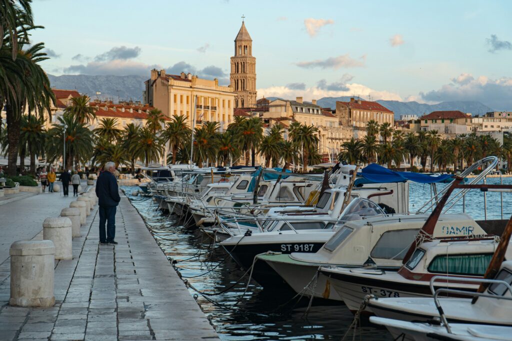 Diocletian’s Palace Split UNESCO Old Town historic center Croatia